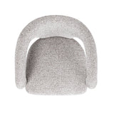 Sydney - Fully Upholstered Barrel Dining Chair - Multi Greige Beige by Jennifer Taylor Home | Bel Furniture