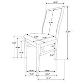Adina - Extension Dining Set by Coaster Fine Furniture | Bel Furniture