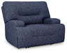Acklen Place - Wide Seat Power Recliner Blue by Signature Design by Ashley® | Bel Furniture