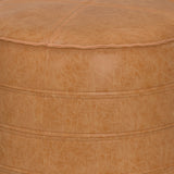 Brody - Round Pouf by Simpli-Home | Bel Furniture