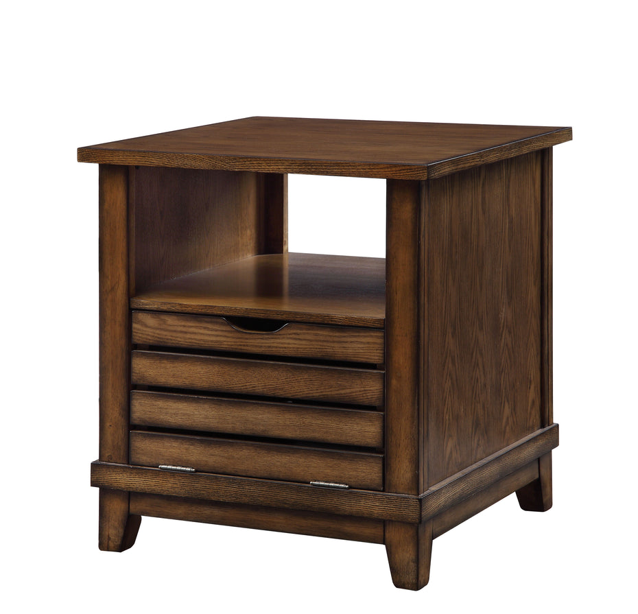 Gabriella - End Table - Oak