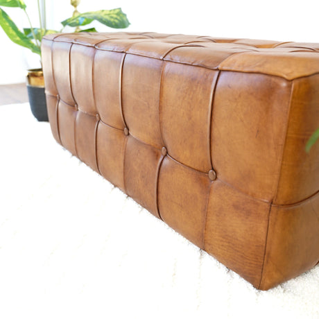Benjiro - Bench - Tan by Ashcroft Furniture | Bel Furniture