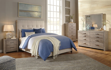 Culverbach - Five Drawer Chest - Gray - view 5