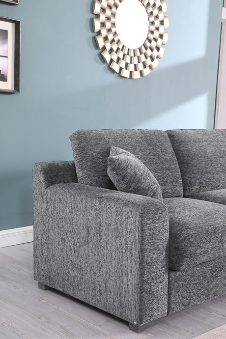 Celine - Fabric Corner Sectional Sofa With Right-Facing Chaise, Cupholders, And Charging Ports - view 28