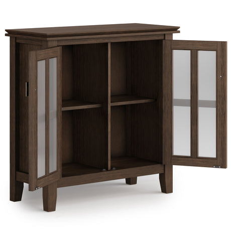 Artisan - Handcrafted Low Storage Cabinet by Simpli-Home | Bel Furniture
