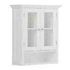 Acadian - Double Door Wall Cabinet - Pure White