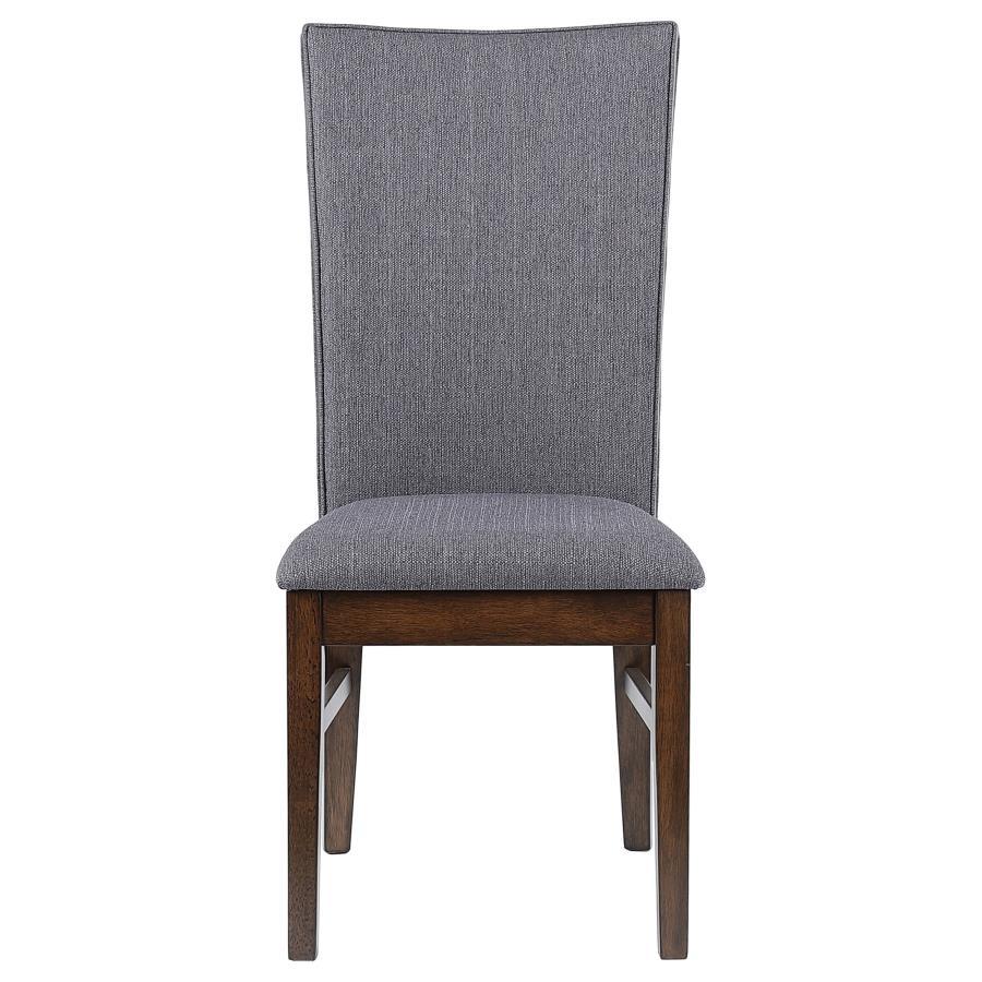 Sherwood - Upholstered Dining Side Chair (Set of 2) - Gray by Coaster Fine Furniture | Bel Furniture