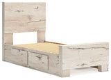 Lawroy - Panel Bed With Storage by Signature Design by Ashley® | Bel Furniture