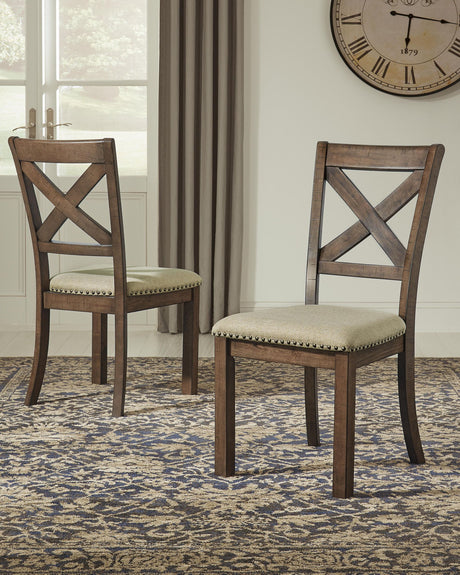 Moriville - Dining UPH Side Chair (Set of 2) - Beige - view 6