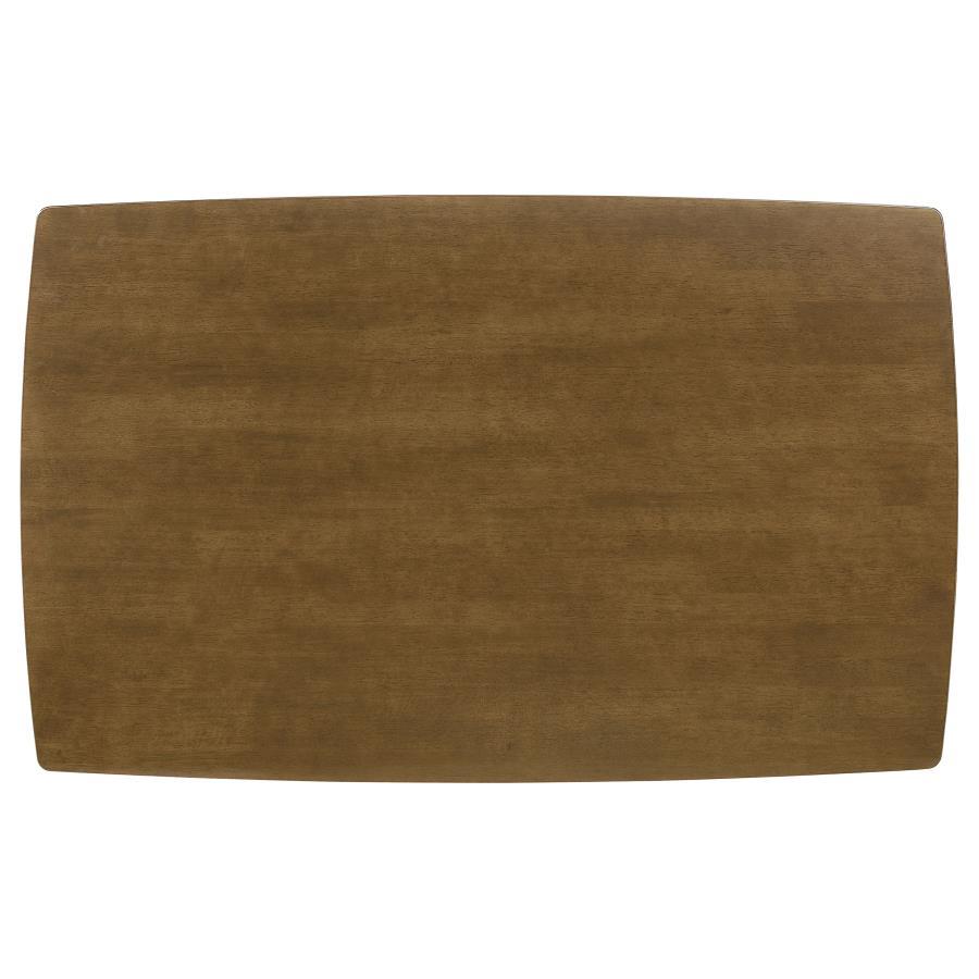 Kersey - 5 Piece Rectangular Dining Table Set - Chestnut by CoasterEssence | Bel Furniture