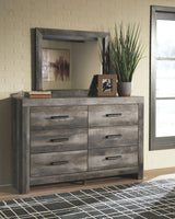 Wynnlow - Dresser, Mirror Gray Dresser & Mirror by Signature Design by Ashley® | Bel Furniture