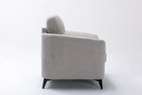 Callie - Woven Fabric Chair by Lilola Home | Bel Furniture
