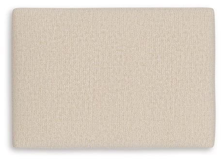 Lango - Jute - Ottoman by Benchcraft® | Bel Furniture