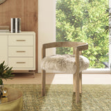 Millwick - Low Back Dining Chair - Natural Blonde by Jennifer Taylor Home | Bel Furniture