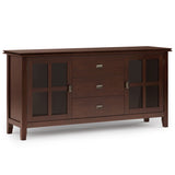 Artisan - Large Sideboard Buffet - Russet Brown by Simpli-Home | Bel Furniture