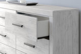 Cayboni - Six Drawer Dresser - Whitewash