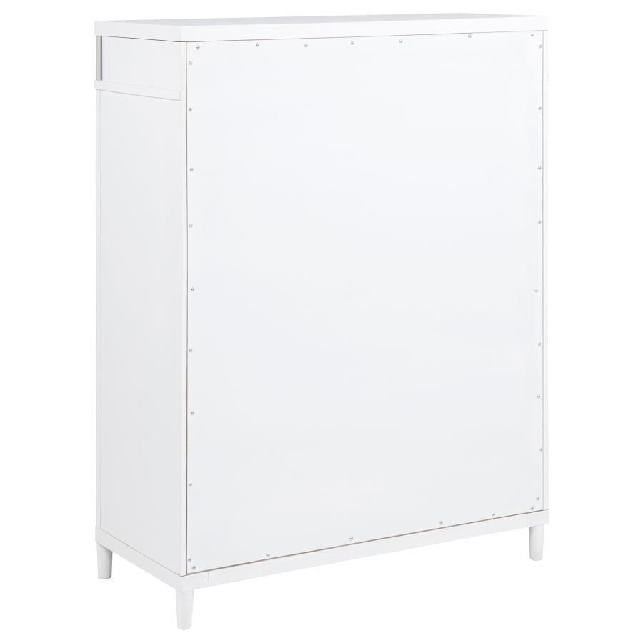 Gracemont - 5-Drawer Bedroom Chest Of Drawers - White