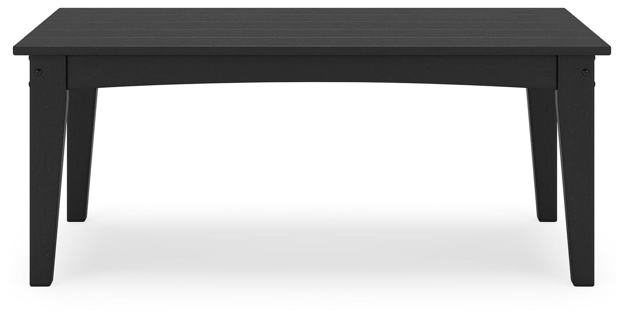 Hyland Wave - Rectangular Cocktail Table by Signature Design by Ashley® | Bel Furniture