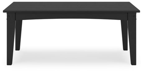 Hyland Wave - Rectangular Cocktail Table by Signature Design by Ashley® | Bel Furniture