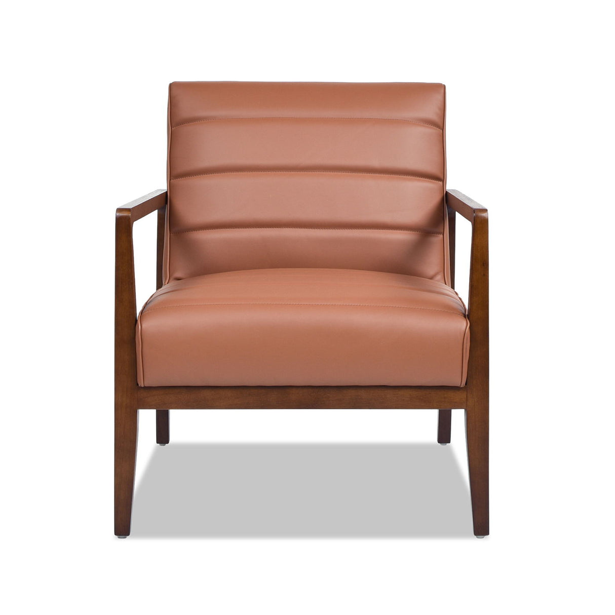 Kenneth - Modern Transitional Lounge Accent Chair - Brown by Jennifer Taylor Home | Bel Furniture