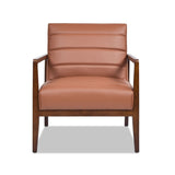 Kenneth - Modern Transitional Lounge Accent Chair - Brown by Jennifer Taylor Home | Bel Furniture
