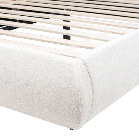 Archie Puffy Grounded - Upholstered Platform Bed - view 32