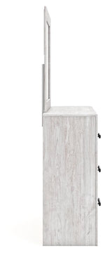 Cayboni - Whitewash - Dresser And Mirror by Signature Design by Ashley® | Bel Furniture