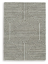 Jossen - Rug Gray 5' x 7' by Signature Design by Ashley® | Bel Furniture