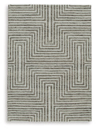 Jossen - Rug Gray 5' x 7' by Signature Design by Ashley® | Bel Furniture