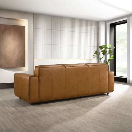 Hanky - Sofa - Brown / Tan by Ashcroft Furniture | Bel Furniture
