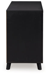 Danziar - Black - Six Drawer Dresser by Signature Design by Ashley® | Bel Furniture