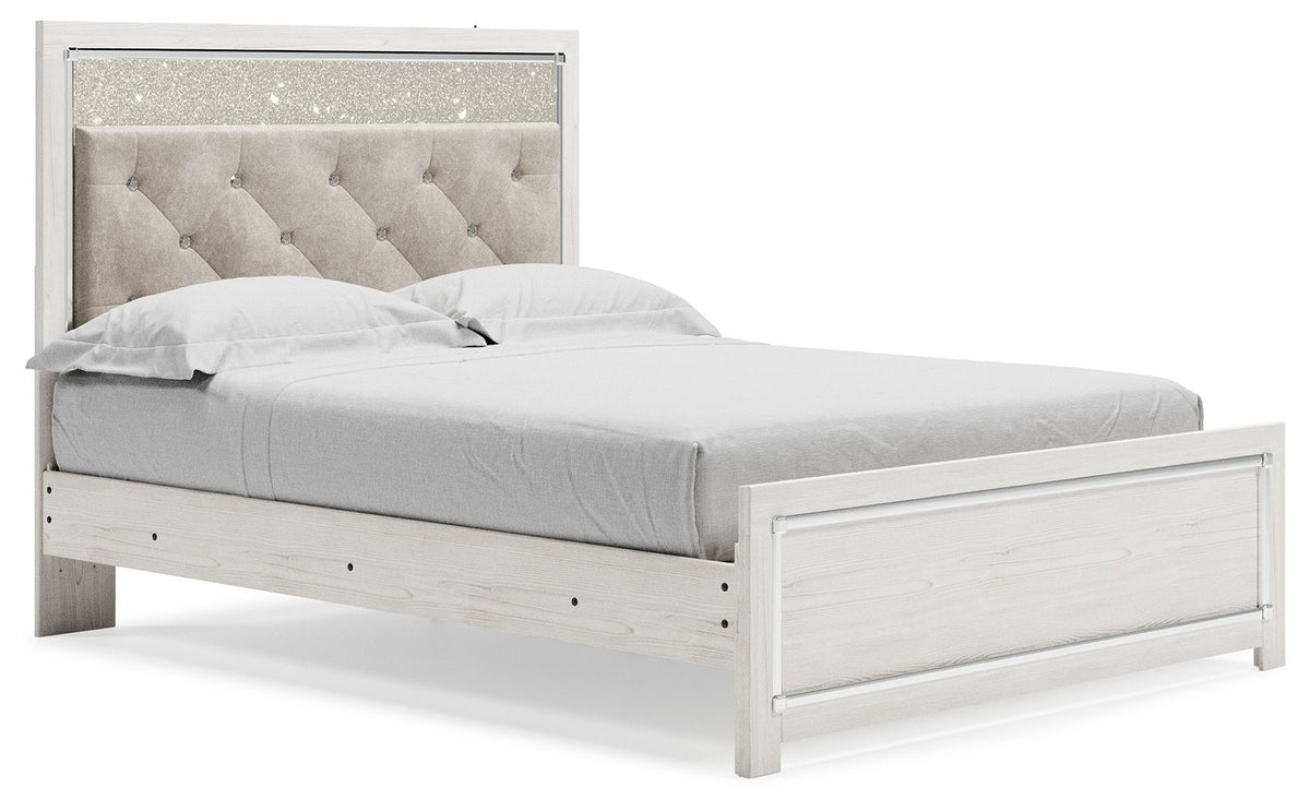 Altyra Upholstered Panel Bed