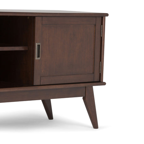 Draper - Handcrafted Mid Century Low TV Media Stand - view 41