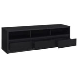 Rutland - 3-Drawer TV Stand Media Console by Coaster Fine Furniture | Bel Furniture