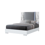 Moon - Modern Bed With LED Accent Lighting