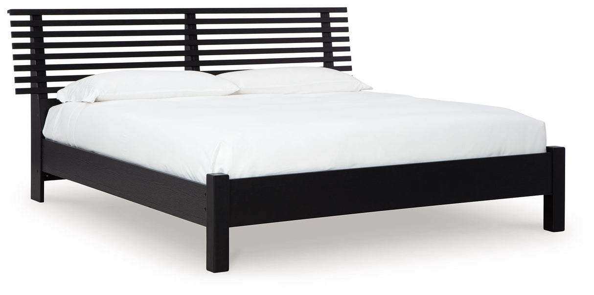 Danziar - Slat Panel Bed With Low Footboard Set by Signature Design by Ashley® | Bel Furniture