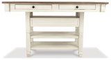 Bolanburg - Beige - Rectangular Dining Room Counter Table by Signature Design by Ashley® | Bel Furniture