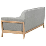 Vaughn - Fabric Upholstered Flared Arm Sofa Set