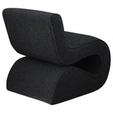Ronea - Boucle Upholstered Armless Curved Chair by Coaster Fine Furniture | Bel Furniture