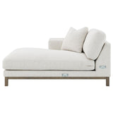 Geneva - Boucle Upholstered Sectional Chaise Sofa - Sand by Coaster Fine Furniture | Bel Furniture