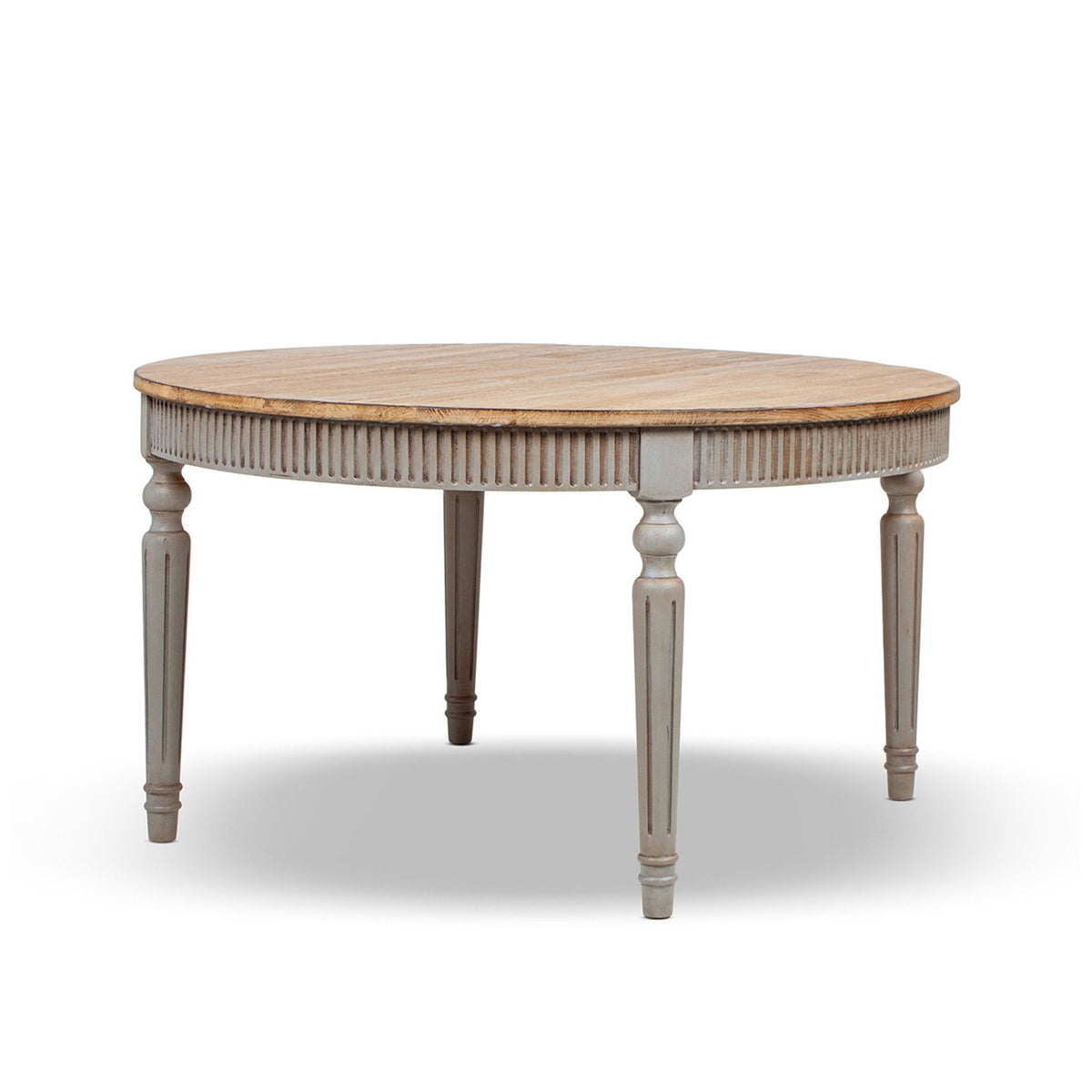 Colette - Round Dining Table - Blue / Gray