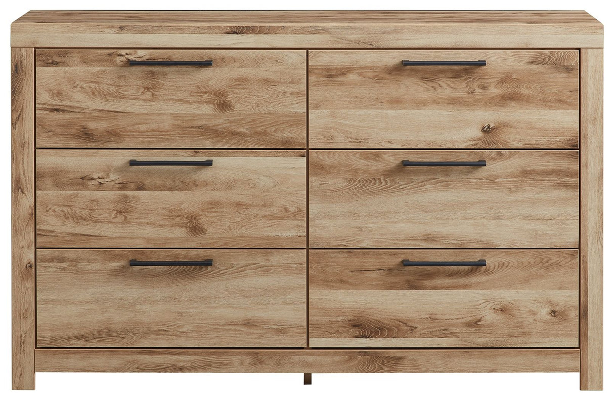 Hyanna - Tan Brown - Six Drawer Dresser by Signature Design by Ashley® | Bel Furniture
