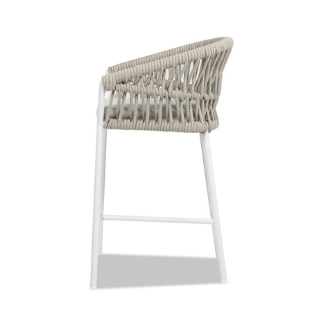 Maiden - Patio Counter Stool Sunproof Olefin (Set of 2) by Jennifer Taylor Home | Bel Furniture