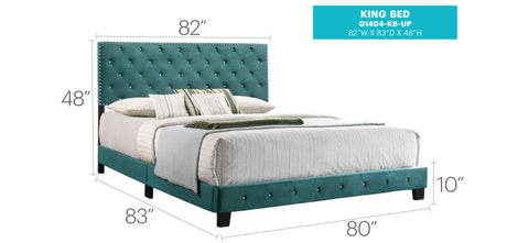 Luxurious Upholstered Bed - view 76