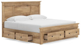 Makidern - Panel Storage Bed