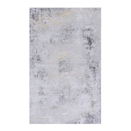 Maval - 8' X 10' Area Rug Washable - Gray / Gold - view 6