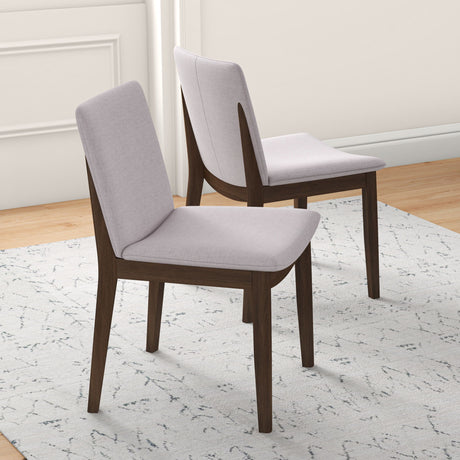 Laura - Mid-Century Modern Solid Wood Dining Chair (Set of 2) - view 48