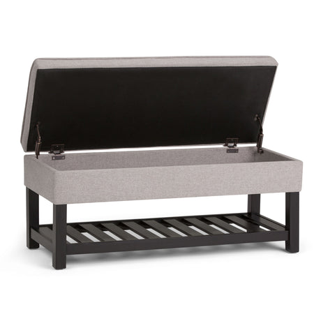 Cosmopolitan - Storage Ottoman Bench With Open Bottom - view 42