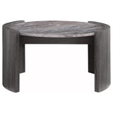 Gladstone - Round Faux Marble Top Table by Coaster Fine Furniture | Bel Furniture