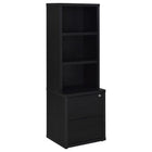 Westpark - 3-Shelf Bookcase USB And Lockable Drawer